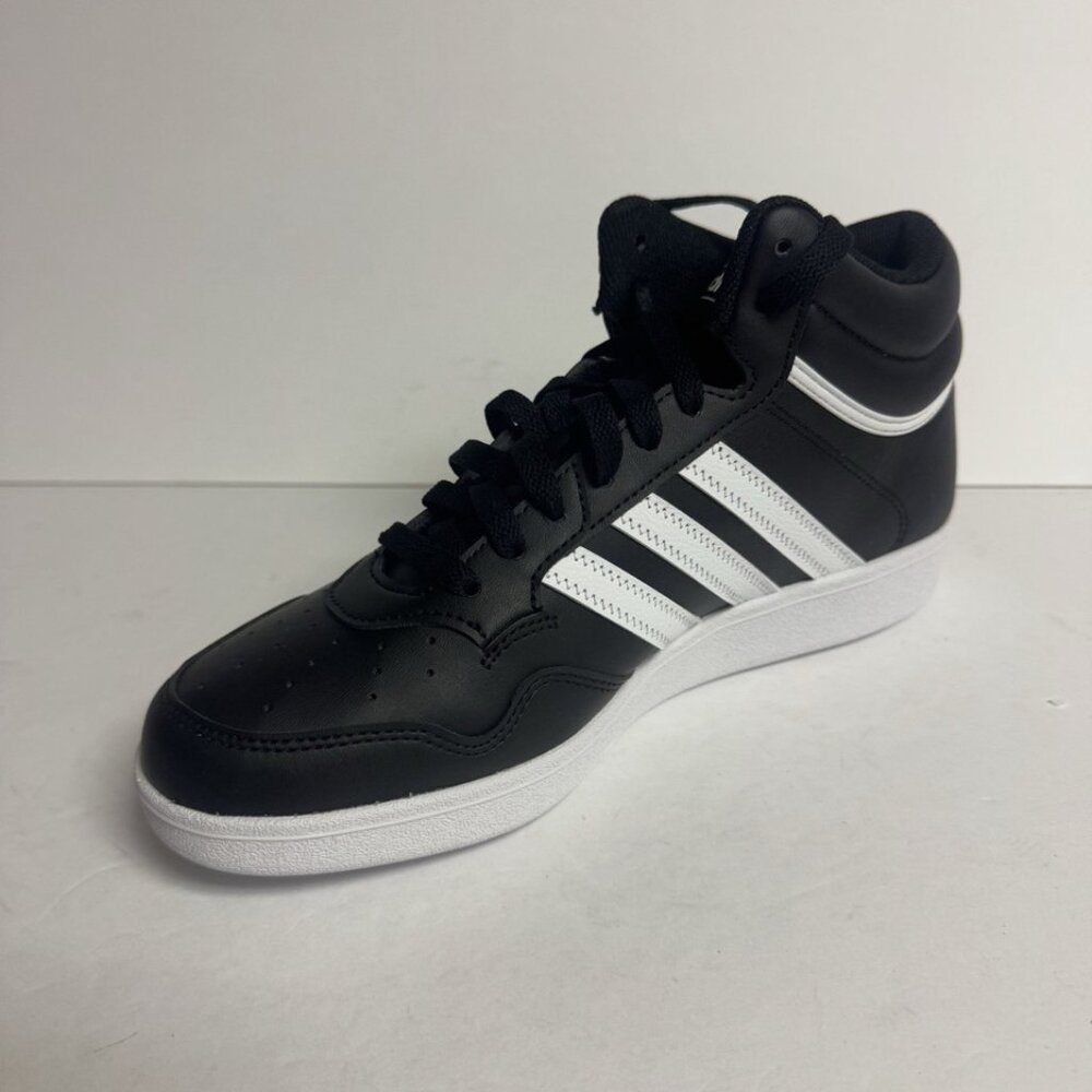 adidas Womens Hoops 4.0 Mid Sneaker Black Size 7 M - Picture 2 of 6